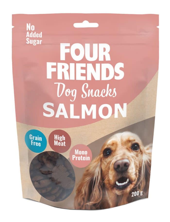 FourFriends Dog Snacks Salmon 200g
