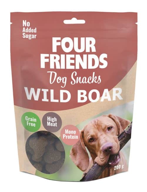 FourFriends Dog Snacks Wild Boar 200g