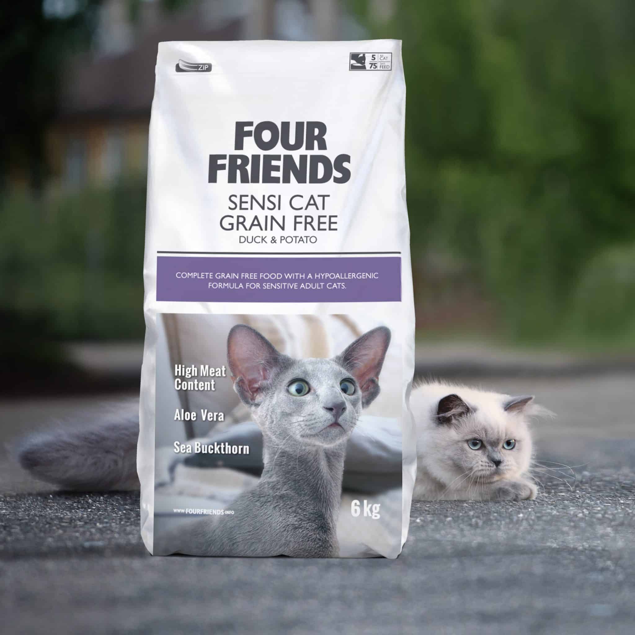 FourFriends Sensi Cat Grain Free