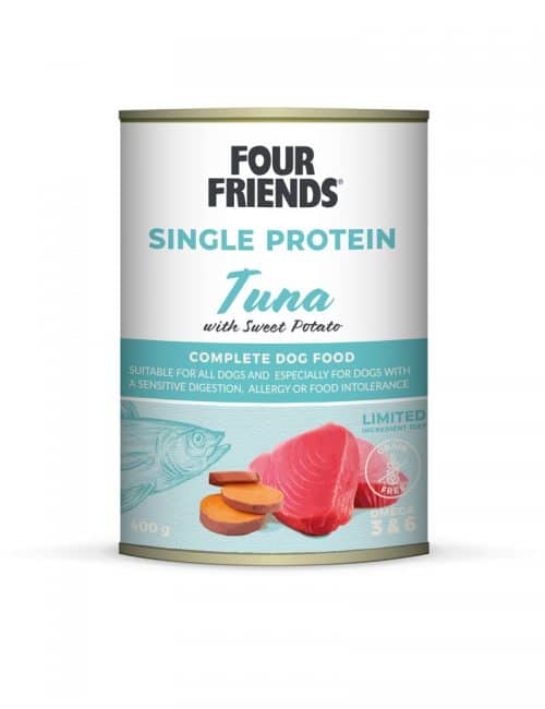 FourFriends våtmat Single Protein Tuna with Sweet Potato